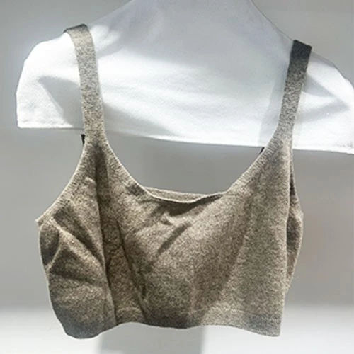 Cropped Top And Cardigan Set