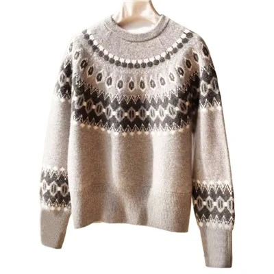 Disainer Fair Isle'i kampsun