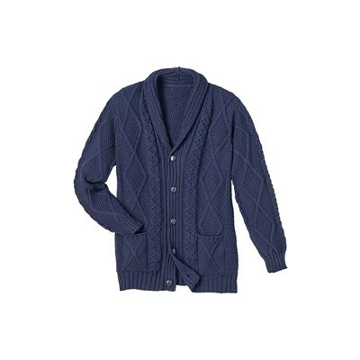 Meeste villane taskutega kardigan