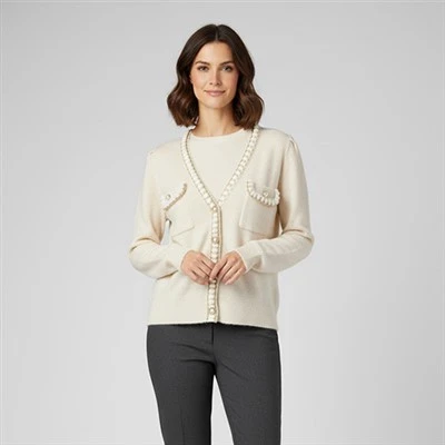Merino Wrap kardigan
